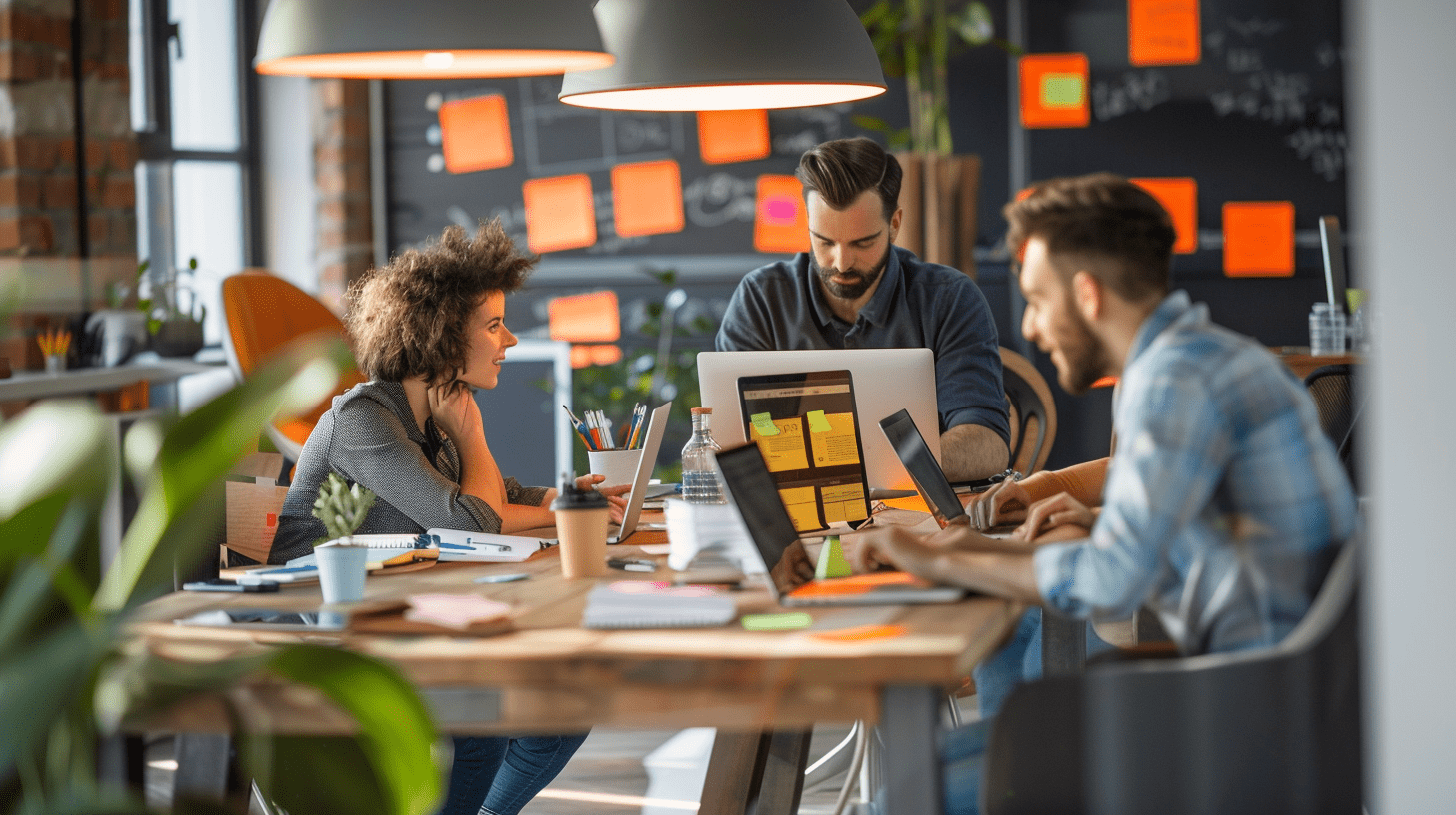 Asana Projektmanagement Interface mit Team-Kollaboration und Aufgaben-Tracking