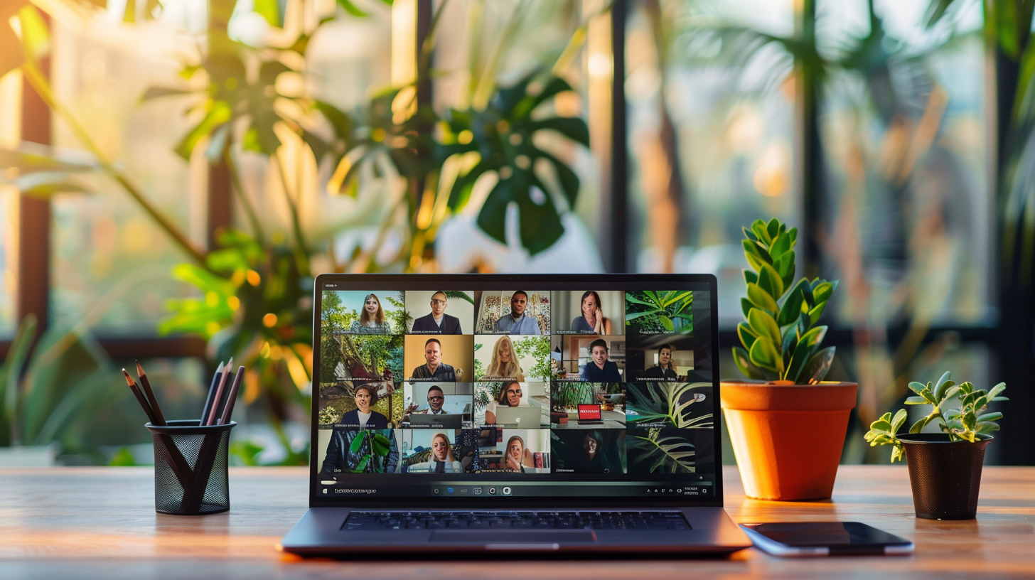 Microsoft Teams Collaboration-Plattform zeigt Chat, Videokonferenzen und Office-Integration als All-in-One-Produktivitätstool